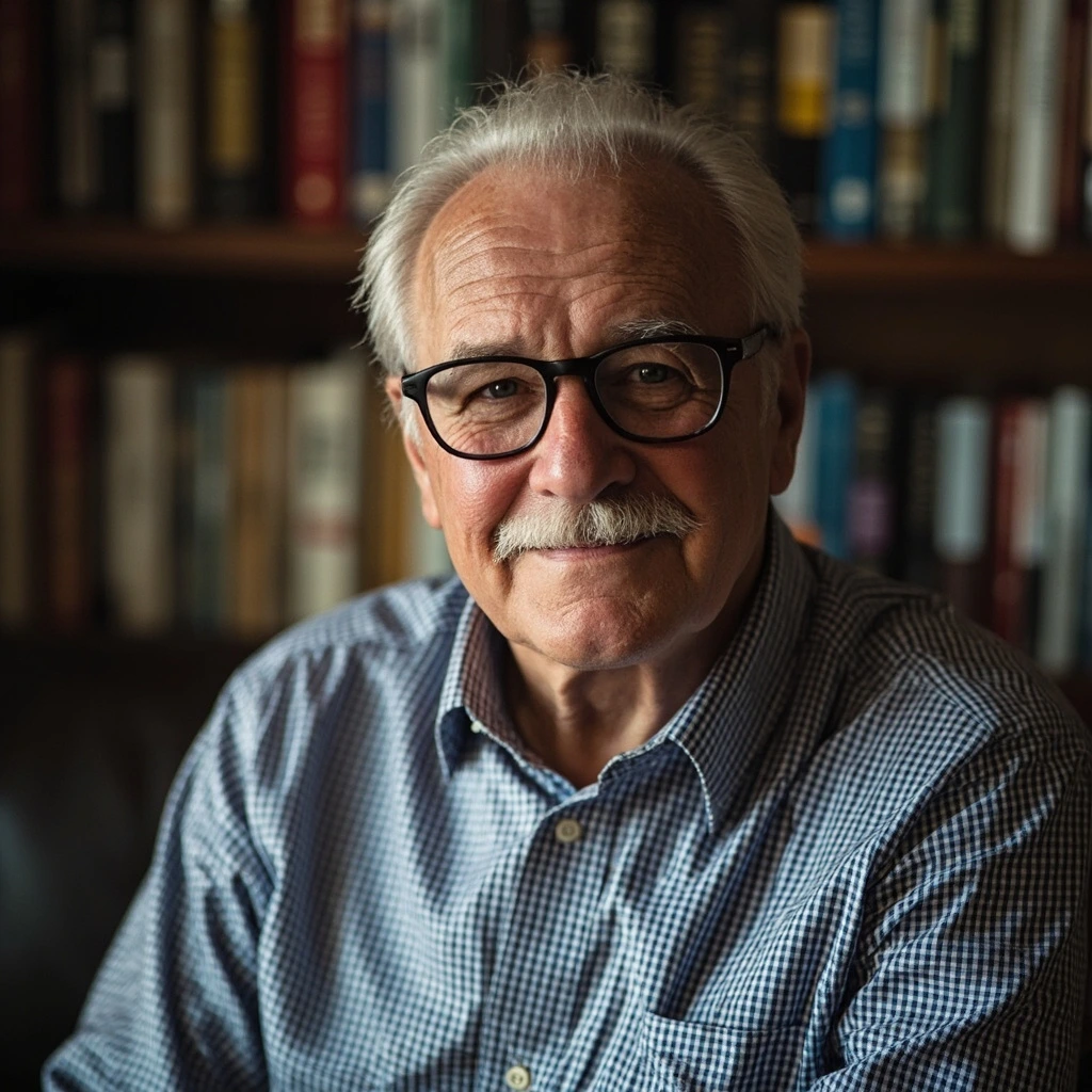 Retrato de Antonio Vega, agente de viajes veterano y autor de guías de larga distancia