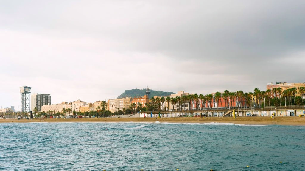Playa de la Barceloneta en Barcelona